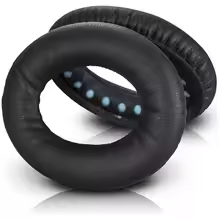 thumbnail image 4 of Replacement Earpads Cushions for Bose QuietComfort 35 (QC35) & Quiet Comfort 35 II (QC35 ii) Headphones, Ear Pads with Softer Leather, Noise Isolation Foam, Added Thickness, 4 of 6