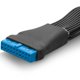 thumbnail image 5 of 2Pcs Motherboard USB 3.0 19PIN Header 1 To 2 Extension Splitter Cable,12Cm 19Pin Internal Extension), 5 of 5