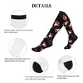 thumbnail image 5 of Sikiie Cartoon Mushroom 1 Pairs Compression Socks for Men and Women 15-20 mmHg Running Support Socks, 5 of 7