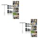 thumbnail image 3 of Injueey 4 Pieces Hot Melt Water stop Resistance Parts Voltage pinfor High for Plumbing Tipo 1 2Conjunto, 3 of 6