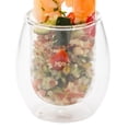 thumbnail image 2 of Forma Professional 3 oz Round Appetizer Shot Glass - Double Wall - 2 1/2" x 2 1/2" x 2 3/4" - 10 count box, 2 of 3