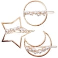 thumbnail image 4 of Barrette pour Femmes Décorative, Charmante, Assortie de Perles, Épingle de Coiffure, 4 of 10