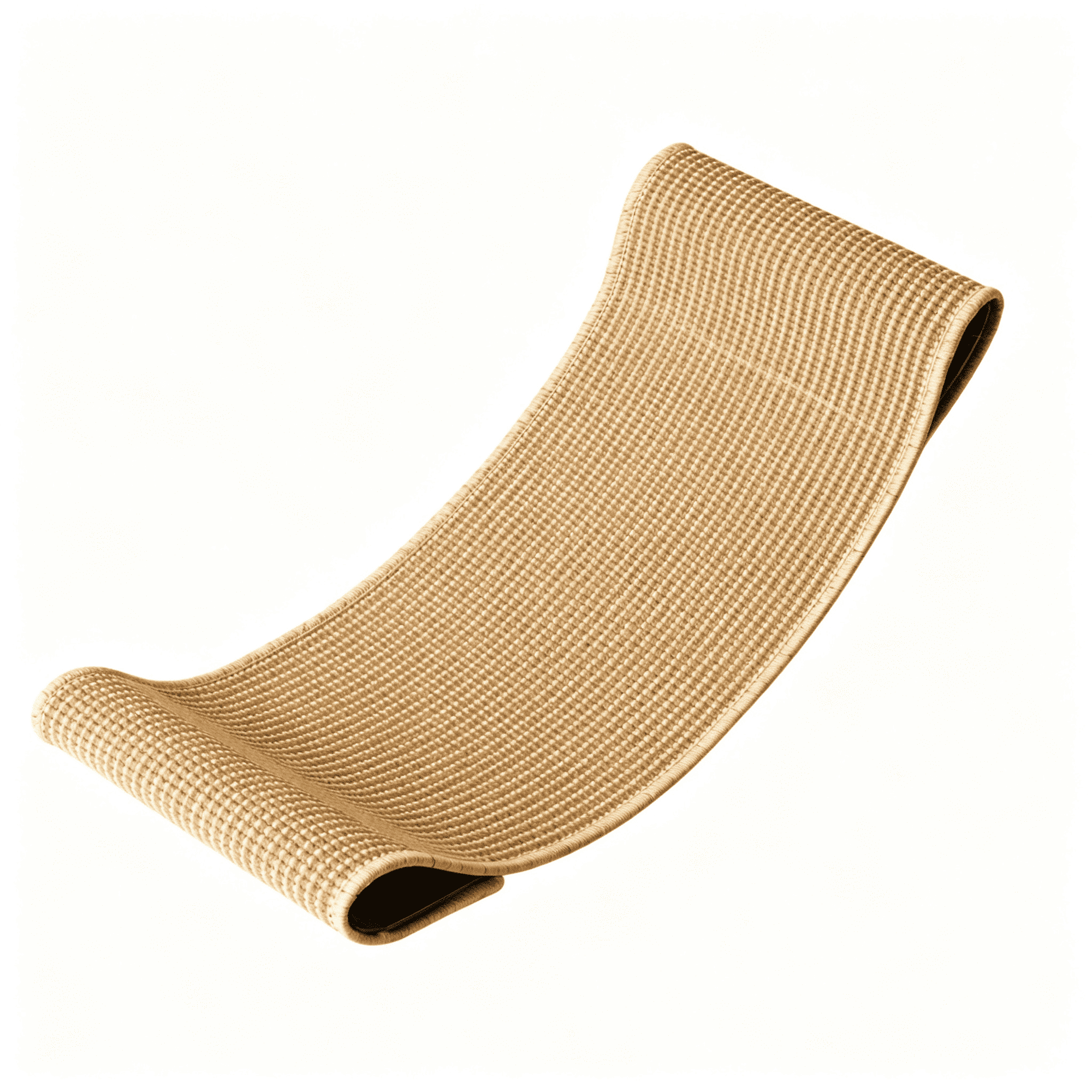 Cat Scratch Lounger Chair Durable Wooden Bed (Max 20lbs) Modern Side Table with Comfortable Resting Space and Scratcher for Indoor Felines