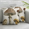 thumbnail image 3 of Qinduosi Cottagecore Decor Pillow Covers Flannel Decorative Mushroom Pillow, Fairycore Room Decor, Mushroom Decor, Cottage Core Decor, Mushroom Gift White, 3 of 5