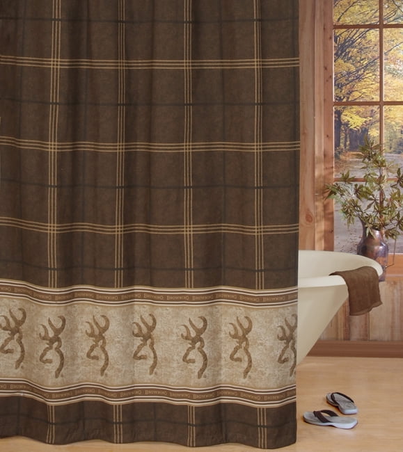 Browning Buckmark Shower Curtain