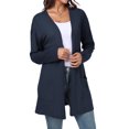 thumbnail image 6 of Gleelist Women's Casual Knit Open Front Cardigan Lightweight Long Sleeve with Pockets, 6 of 7