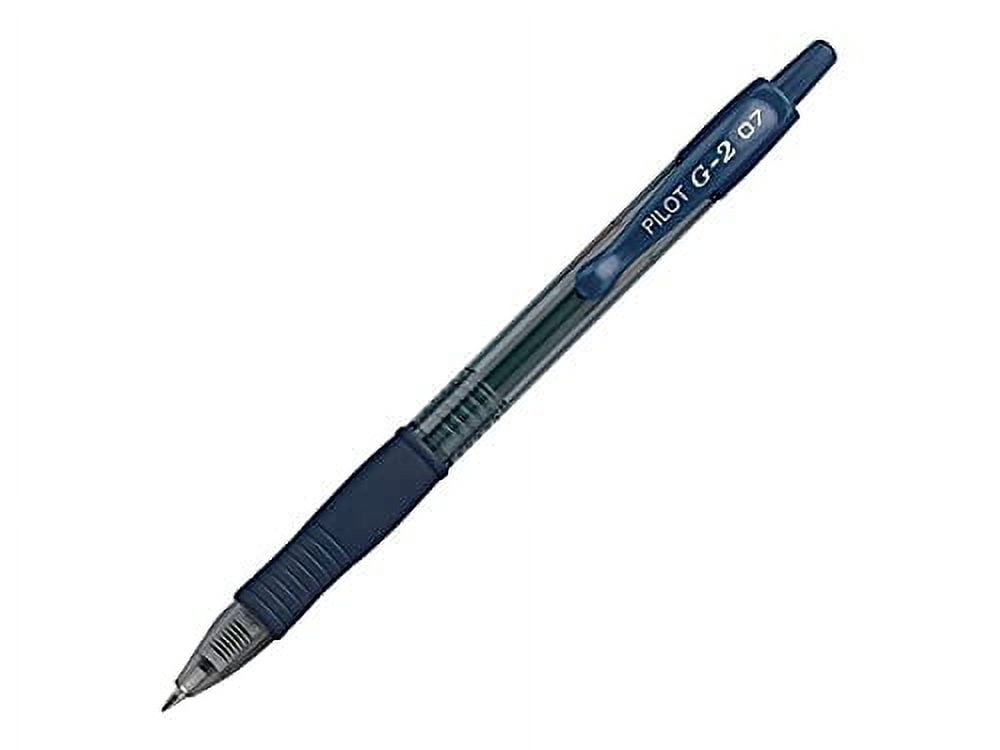 Pilot 31187 G2 Premium Retractable Gel Ink Pen, Navy Ink, .7mm, Dozen
