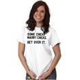 thumbnail image 3 of Some Chicks Marry LGBTQ Lesbian Pride Women's Graphic T Shirt Tees Brisco Brands M, 3 of 5