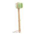 thumbnail image 3 of Body Brush Double Sided Long Handled Back Scrubber Lotion Body Shower Bath .5cmx7.1cm, 3 of 8