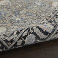 thumbnail image 7 of Nourison  Starry Nights  Bordered Area Rug 8' 6" x 11' 6" - Grey/Navy - Rectangle, 7 of 7