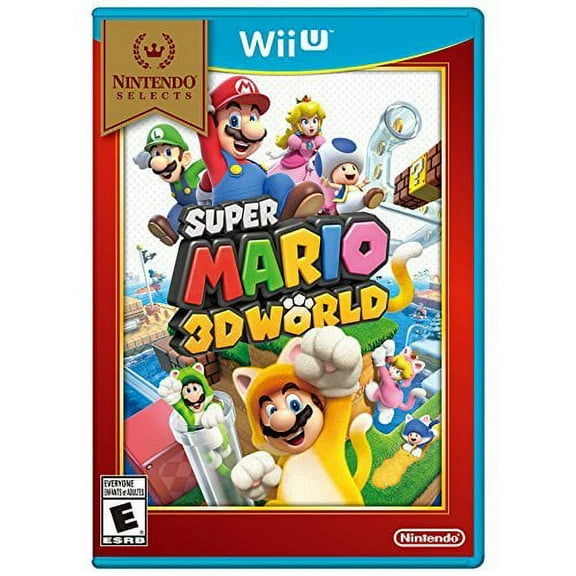 Super Mario 3D World With Manual And Case