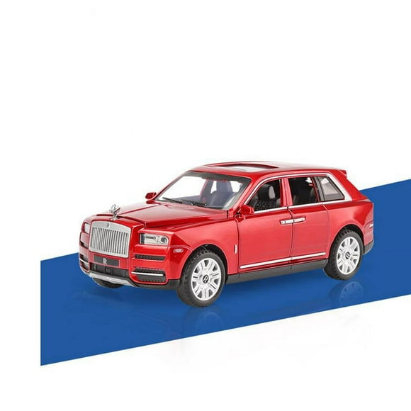 Yeacher Cross-border Rolls Royce Cullinan alloy car model 1:32 off-road vehicle sound and light pull