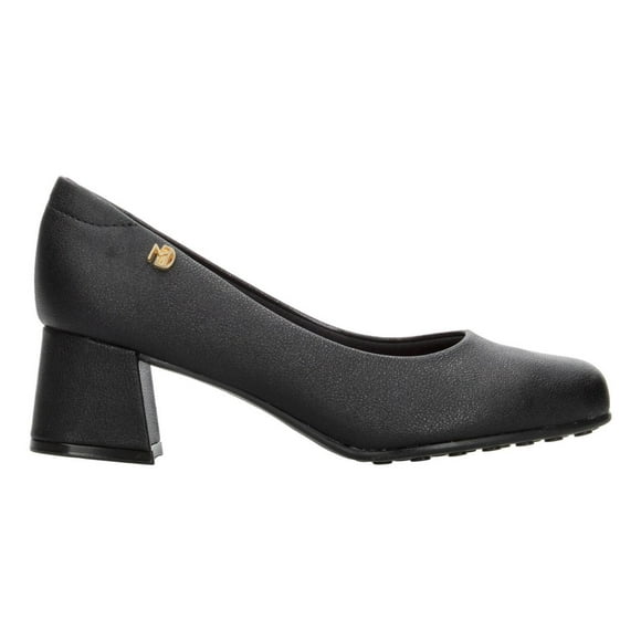 Zapatillas Modare Mujer Negro Tacón 5cm Grueso negro 25 MX