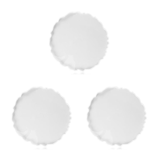 Cateissary Bandeja de almacenamiento Molde DIY Artesanía Silicona Molde Resina Moldes flexibles Regalos para el hogar Accesorio para yeso Arcilla Type1 NO1 Cateissary CBP182198