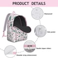thumbnail image 4 of Pretty Sunflower Flowers Print Backpack with Protective Laptop Zone Organized School and Work Bookbag Comfortable Shoulder Straps Memorable Gift, 4 of 5