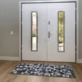 thumbnail image 4 of Ottomanson Non-Slip Hallway Runner Rug 20" x 59" Perfect for High Traffic Areas, Navy Triangles, 4 of 8