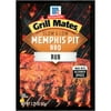 McCormick Grill Mates Slow & Low Memphis Pit BBQ Rub, 2.25 oz