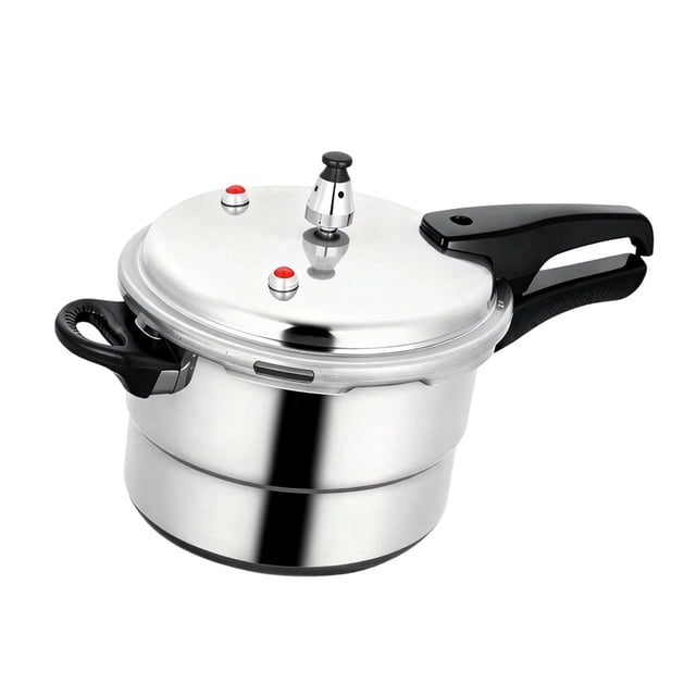 Olla de cocina a presión de aleación de aluminio, de calentamiento rápido, olla de cocción instantánea para el hogar. 26 cm