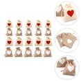 thumbnail image 3 of 20pcs Heart Pattern Gift Bags Small Gift Bags Wedding Candy Wrapping Bags, 3 of 7