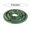 jinhua058 Fake Snake, Realistic Rubber Snake with Rope Clip, Snake on