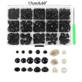 thumbnail image 3 of Safety Eyes and Noses for Bear Stuffed Dolls Crochet Eye with Washers DIY Crafts Plush Animal Dolls Making Supplies, 3 of 4