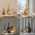 thumbnail image 2 of Geemin Abstract Female Leg Art Sculpture Office Desk Decors Modern Resin Figure Gift, 2 of 10