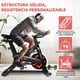 thumbnail image 2 of Bicicleta Fija Estática para Spinning SQUATZ, Disco de 14 Kg, Pantalla LCD, Asiento Y Manubrio Ajustables, 8 Niveles de Resistencia, Ejercicio Cardio en Casa, 2 of 7