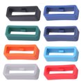 thumbnail image 1 of Silicone Rubber Keeper Holder Loop Watch Band Rings Color Combination Retainer 16 18 20 22 24 26mm Belt Buckle Watch Accessories style 1-8pcs 20mm, 1 of 6