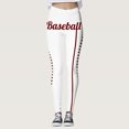 thumbnail image 2 of PEASKJP Flared Leggings Tummy Control Workout Running 4 Way Stretch Yoga Pants, White L, 2 of 5