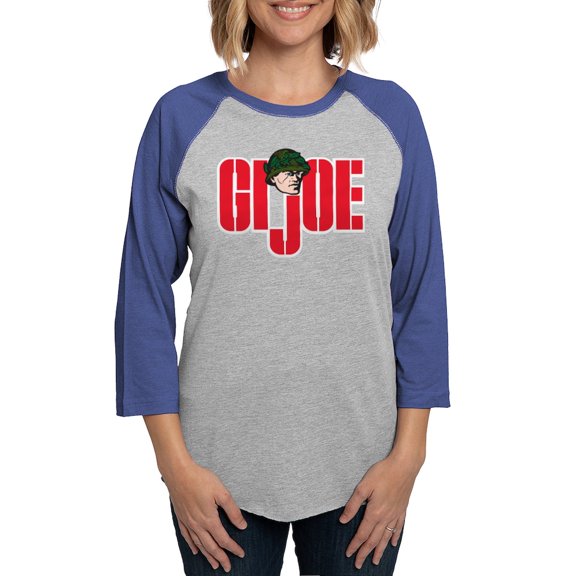 CafePress - GI Joe Logo - Womens Baseball Tee