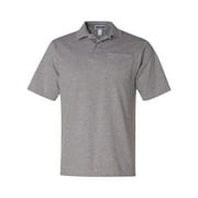 JERZEES ® -SpotShield  5.6-Ounce Jersey Knit Sport Shirt with Pocket. 436MP