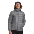thumbnail image 1 of Sudadera con capucha THE NORTH FACE ThermoBall Eco 2.0 para hombre, color gris meldado, 1 of 7