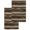 Green Green, variant on Brown Teal Wooden Kitchen Dish Towels for Drying Dishes Set of 2, Vintage Farmhouse Retro Art Waffle Weave Microfiber Hand Tea Bathroom Towels Quick Dry & Absorbent Towel 15.7x23.6