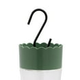 thumbnail image 4 of Vibrant Life 16 oz Green Scalloped Hummingbird Feeder with Flower Ports, 4 of 9