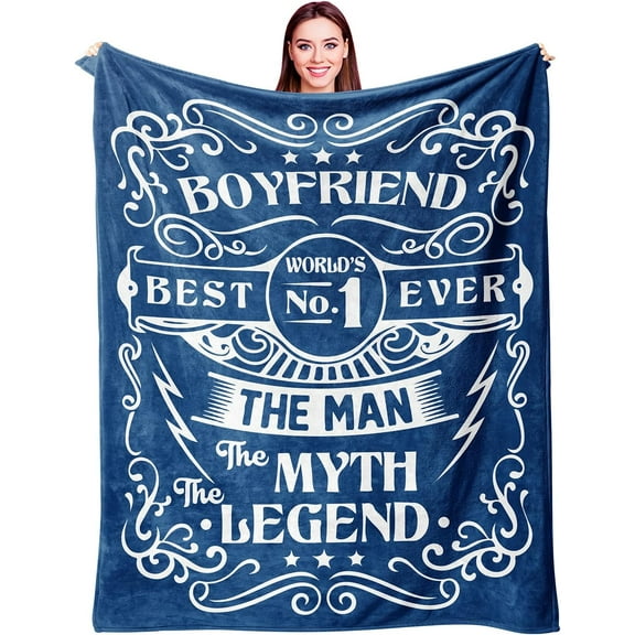 XZYG Gifts for Boyfriend Blanket Boyfriend Gifts Boyfriend Birthday Gift Ideas One Year Anniversary/Christmas/Birthday Gifts for Boyfriend Valentines Gift for Boyfriend from Girlfriend(30*40inch)