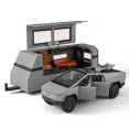 thumbnail image 1 of Nuevo 1/32 Tesla Cybertruck Pickup Trailer coche en miniatura de aleación Diecast Metal juguete todoterreno vehículo camión Mo, 1 of 5