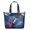 Outer, variant on Large Capacity Travel Tote Bag with Colorful Ice Cream Dessert Prints Lightweight Weekender Bag Featuring Sweet Treats Summer Food Patterns, Multipurpose for Travel Gym