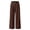 DarkCoffee, variant on Women's Cotton Linen Work Pants Wide Leg Dressy Pants High Waisted Business Casual Trousers