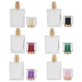 thumbnail image 1 of Dispensador de perfume, 6 piezas de vidrio recargable, botella de perfume recargable, atomizador de perfume, características mejoradas, 1 of 8