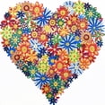 thumbnail image 1 of 5D bricolaje forma especial diamante pintura amor punto de cruz mosaico artesanía Kit decoración Hugtrwg Para estrenar, 1 of 9