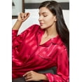 thumbnail image 5 of LONXU Womens Satin Pajama Set Long Sleeve Lounge Sets Two Piece Button Down Shirts and Pants PJs Soft Sleepwear Set Plus XS-XXXL, 5 of 8