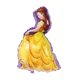thumbnail image 5 of Globos grandes de princesa para niñas, decoraciones de fiesta de cumpleaños, Blancanieves, Cenicienta, Elsa, 5 unidades, 90x55cm（B, 5 of 5