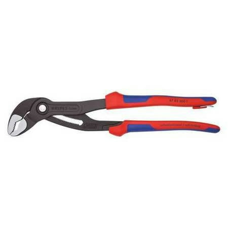 Knipex Water Pump Plier,12" L 87 02 300 T BKA
