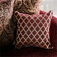 thumbnail image 7 of Furniture of America Grive Traditional Chenille Upholstered Sofa in Wine, 7 of 7