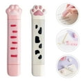 thumbnail image 2 of Miangastore Correction Tapes Cat Claw Shape Pink 2Pcs 4.13X0.79X0.39in, 2 of 7