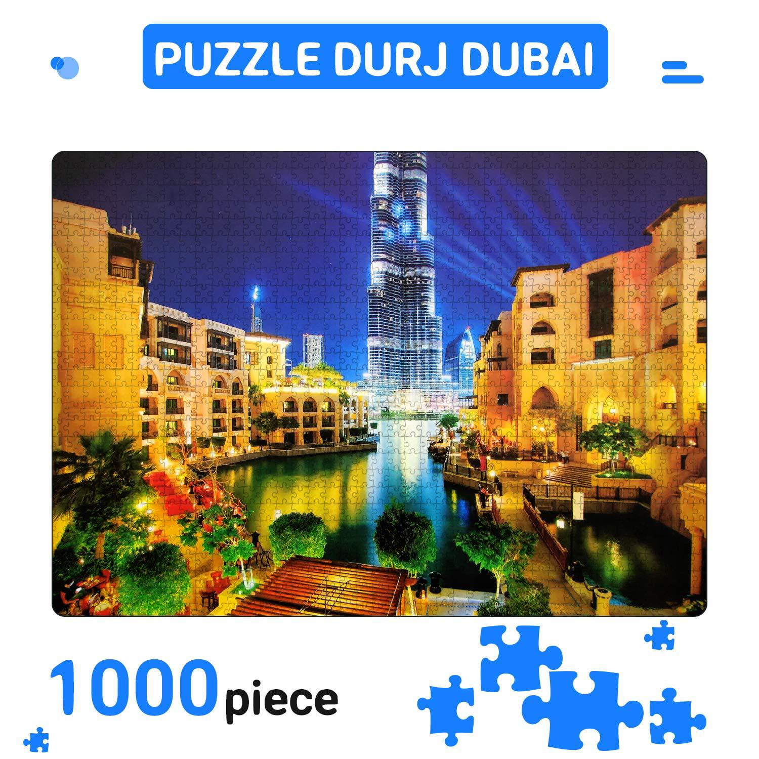 1000 Pieces Jigsaw Puzzle DIY Starry Sky City Adult Puzzles Kids Educational Toy