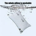 thumbnail image 4 of sruoe Neck Pillows for Pain Relief Sleeping, Cervical Pillows for Bed Queen, Standard Sleep Aid Cooling Pillows, Soft Washable Elasticity Support Household Pillows, 4 of 5