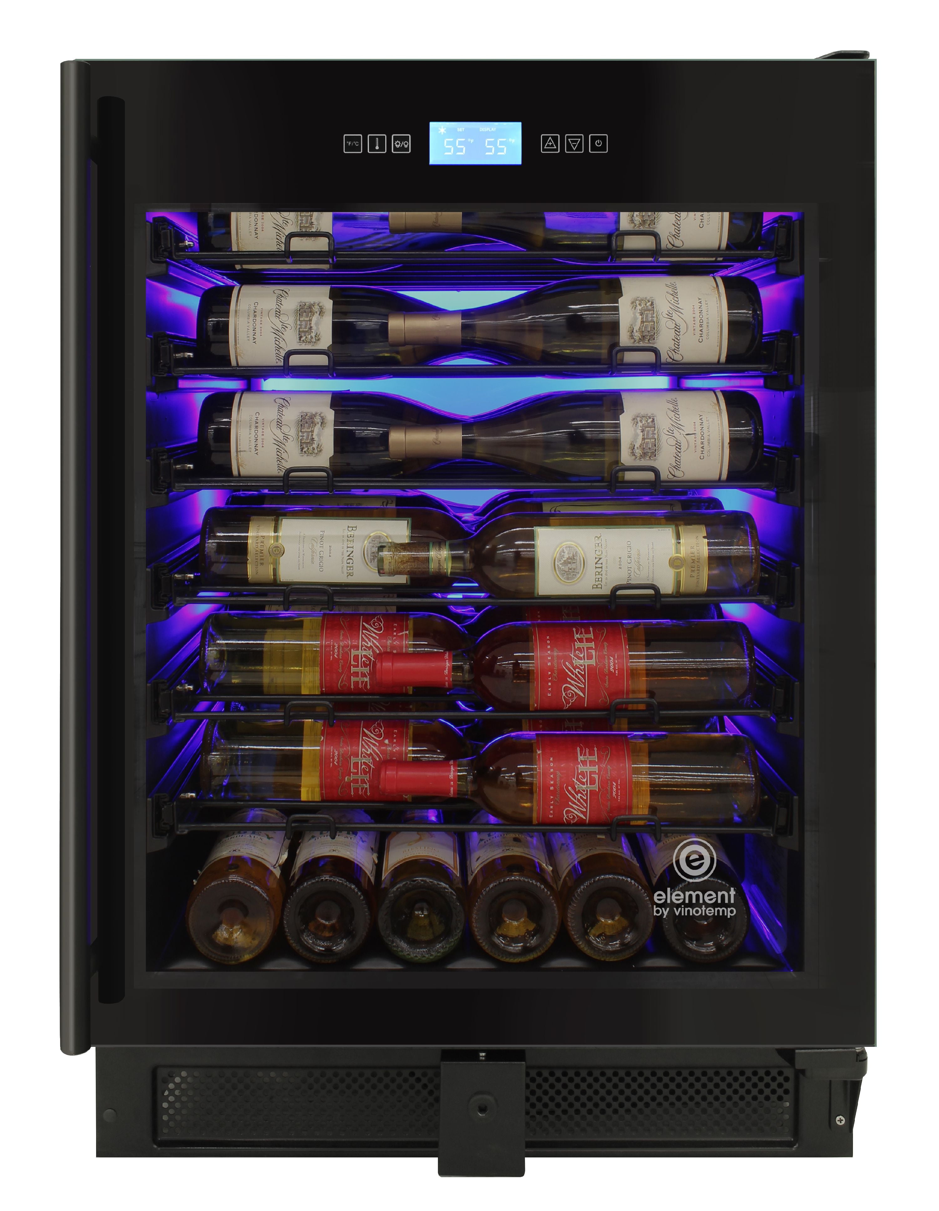 41Bottle SingleZone Wine Cooler (Black)