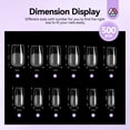 thumbnail image 4 of Saviland Gel X Nail Kit with Drill - Nails Tips and Glue Gel Kit with 4-in-1 Nail Glue Gel 500PCS Full Cover Almond Nails Tips Nail Design Kit for Nail Extension, 4 of 8