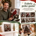 thumbnail image 3 of Clearance 3D Christmas Fabric Poke Art Kit, Handmade Fabric Poke Art Kit, Vintage Holiday Handmade Decoration,DIY Christmas Craft Kit for Adults & Beginner -Snowman, 3 of 8